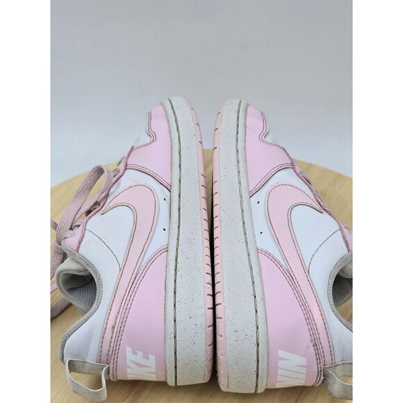 Nike Court Borough Low Recraft shoes 'White Pink Foam' DV5456-105 youth size 3.5 - Picture 6 of 8